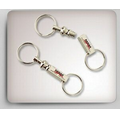 Chrome Plated Metal Pull-Apart Key Holder